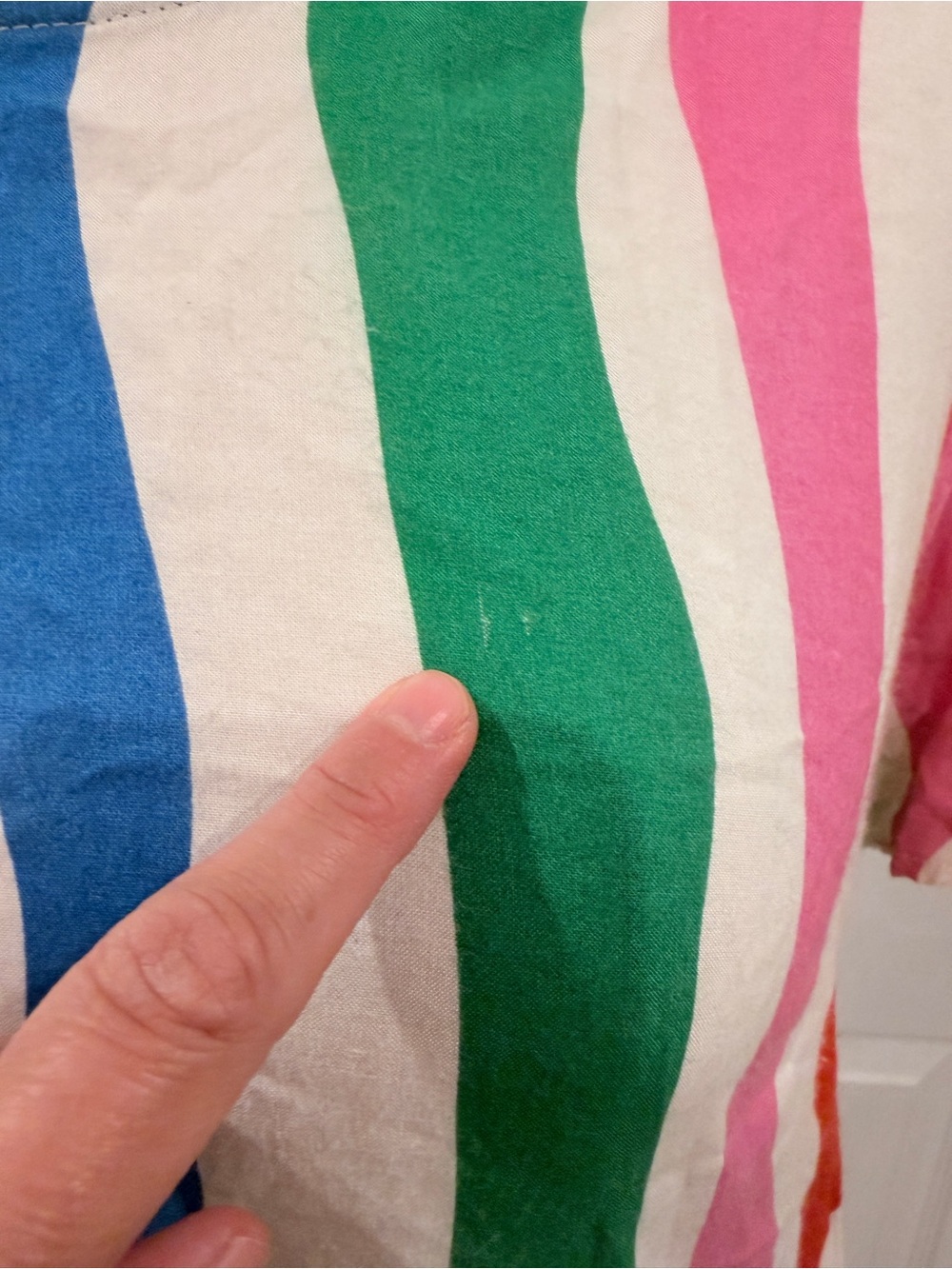 Nooworks Molly in Rainbow Salvation Stripe Dress XXL - Picture 12 of 13